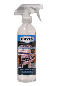 Stainless Steel: Bayes DfE Stainless Steel Cleaner / Protectant , Healthy Home & Green Living Products - HealthyHouseInstitute.com
