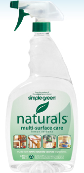 Green Cleaning: Simple Green Naturals Multi-Surface Care, Healthy Home & Green Living Products - HealthyHouseInstitute.com Green Cleaning: Simple Green Naturals Multi-Surface Care, Healthy Home & Green Living Products - HealthyHouseInstitute.com